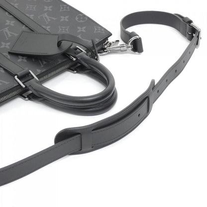 Louis Vuitton Coated Canvas Black Handbags