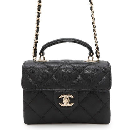 Chanel Calfskin Black Clutch Bags
