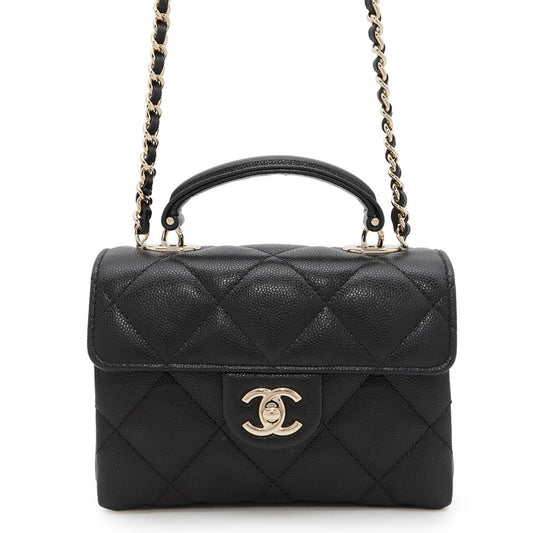 Chanel Calfskin Black Clutch Bags