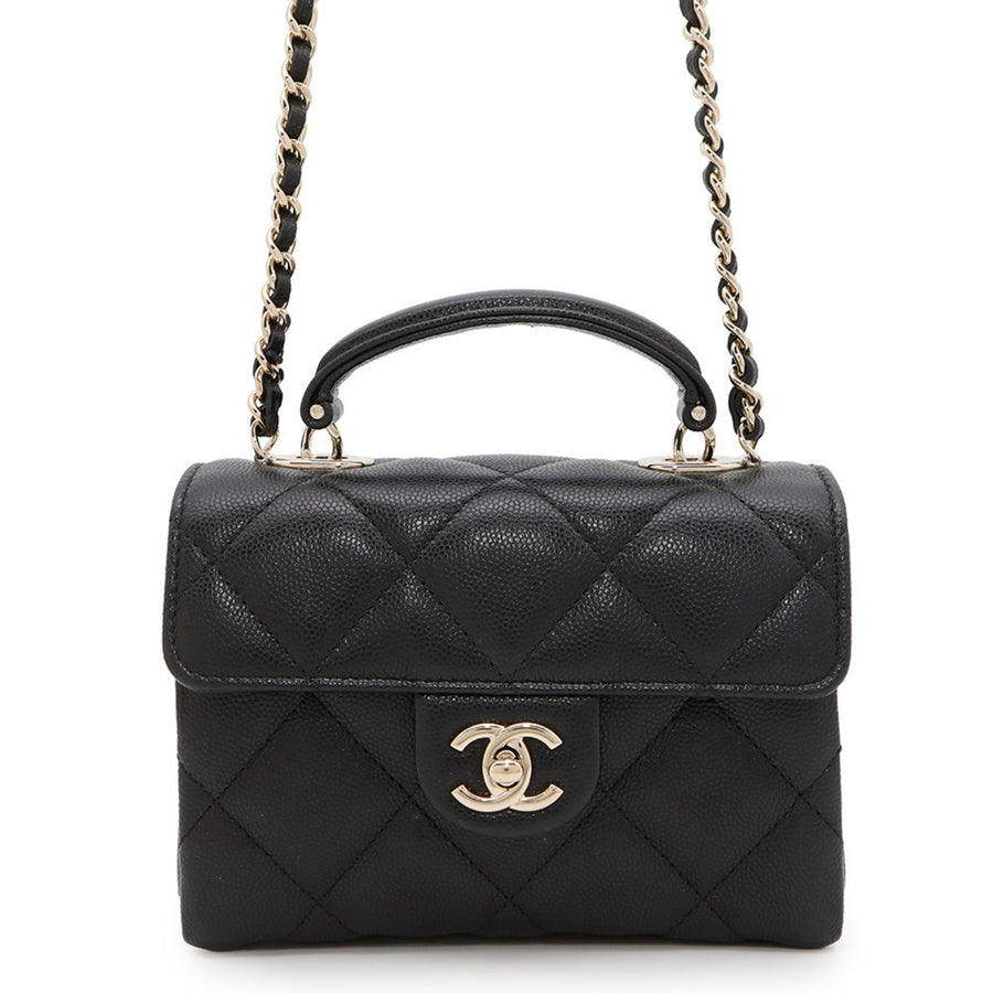 Chanel Calfskin Black Clutch Bags