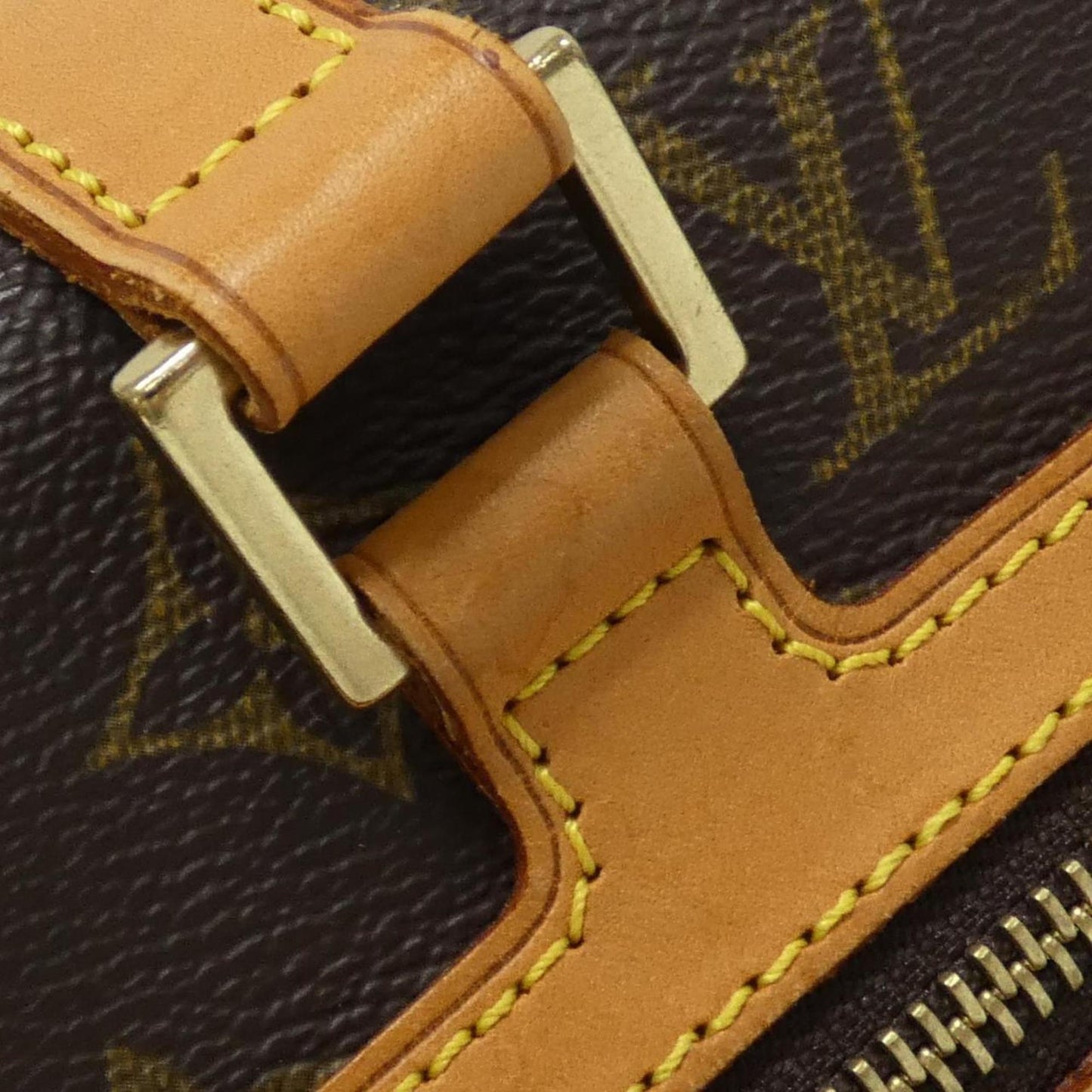 Louis Vuitton Coated Canvas Brown Shoulder Bags