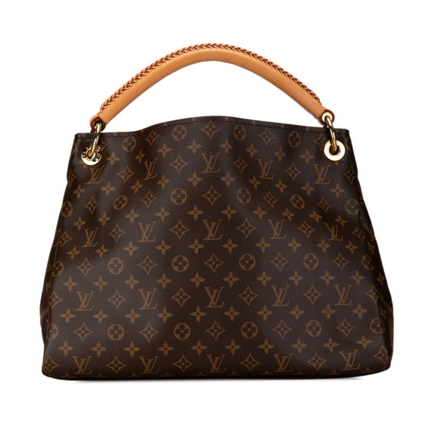 Louis Vuitton Pvc Brown Shoulder Bags