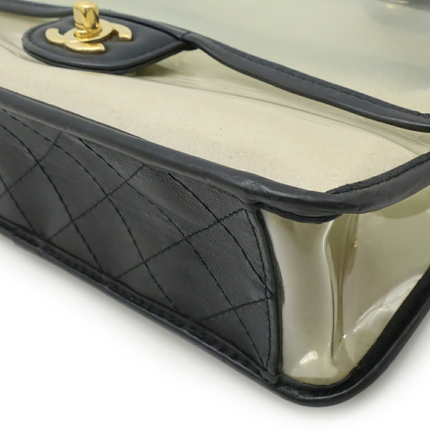 Chanel Pvc Black Handbags