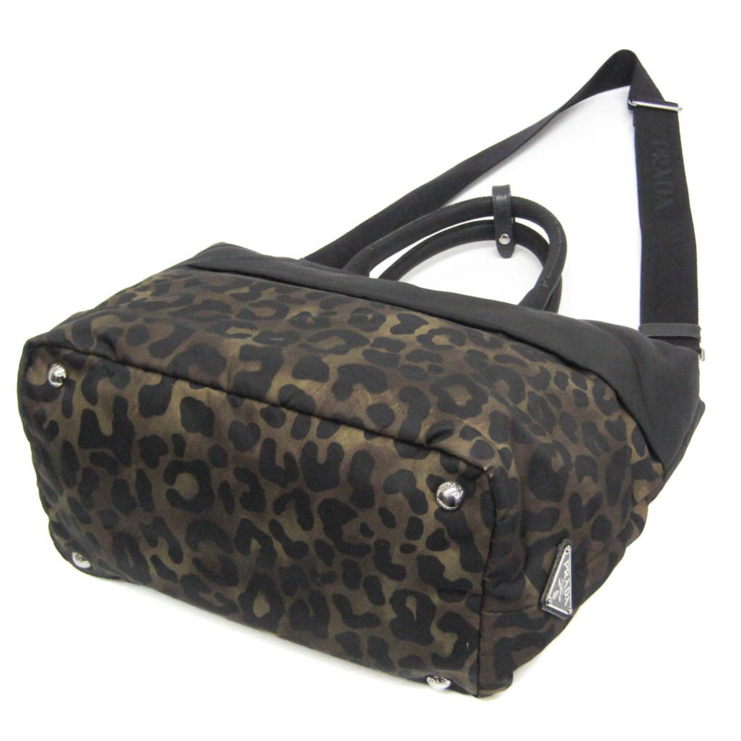 Prada Nylon Black Handbags