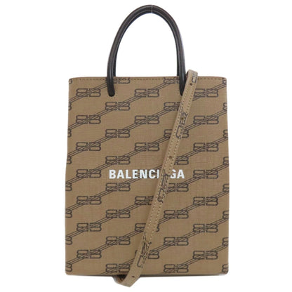 Balenciaga Pvc Brown Handbags