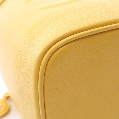 Chanel Calfskin Yellow Handbags