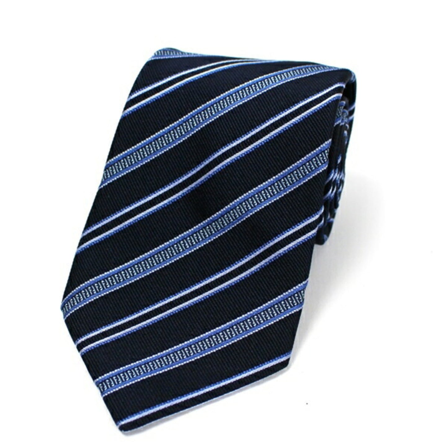 Fendi Silk Blue Ties