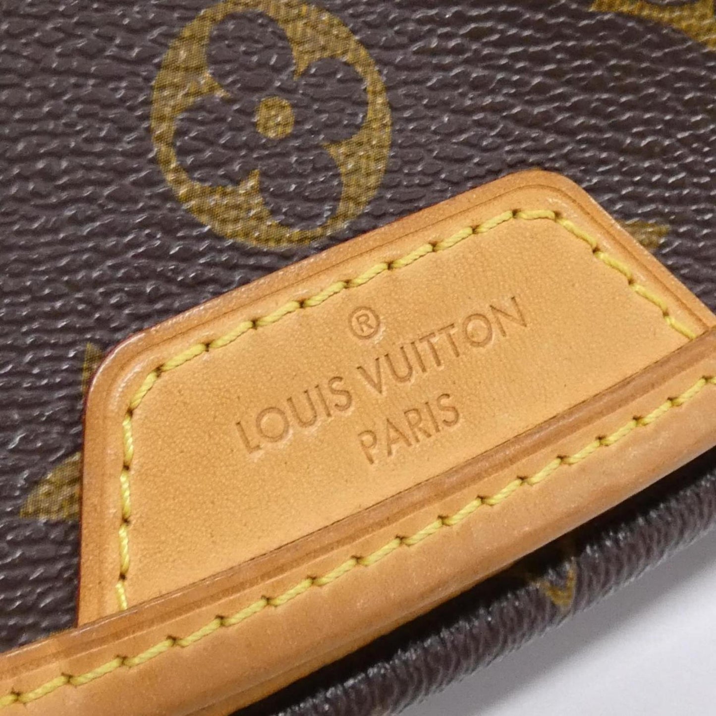 Louis Vuitton Coated Canvas Brown Shoulder Bags