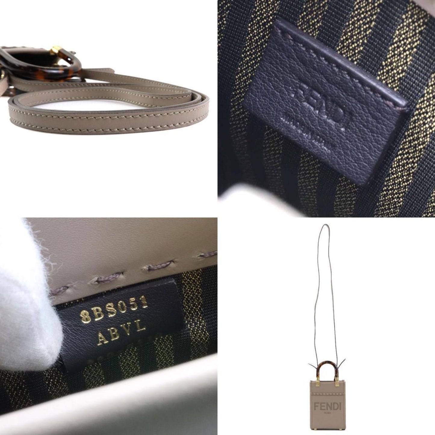 Fendi Others Gray Shoulder Bags