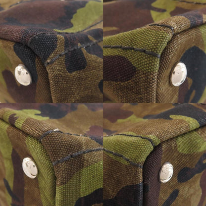 Prada Canvas Brown Handbags