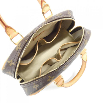 Louis Vuitton Coated Canvas Brown Handbags