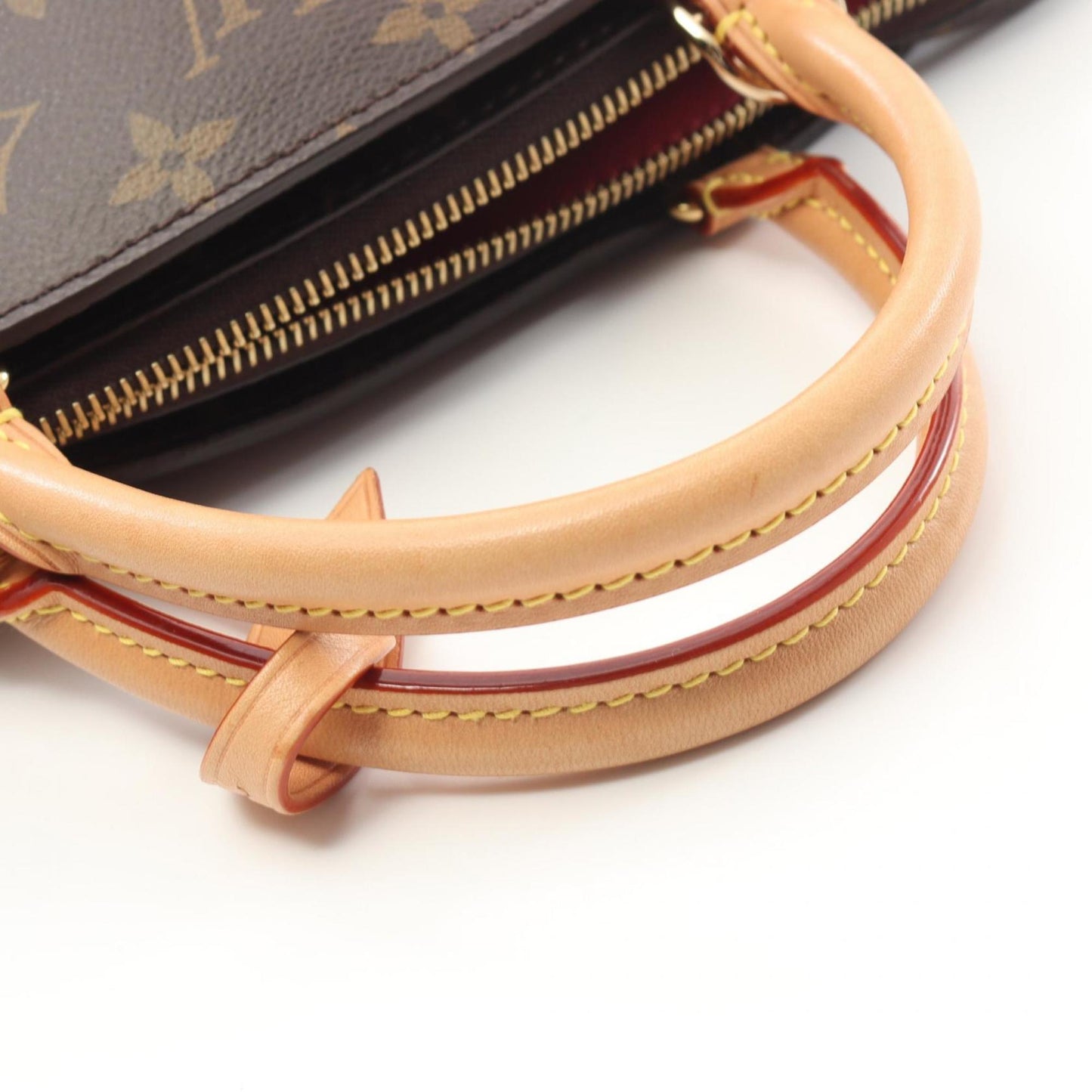 Louis Vuitton Coated Canvas Brown Handbags