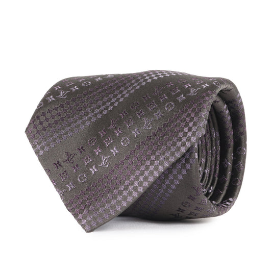 Louis Vuitton Silk Purple Ties