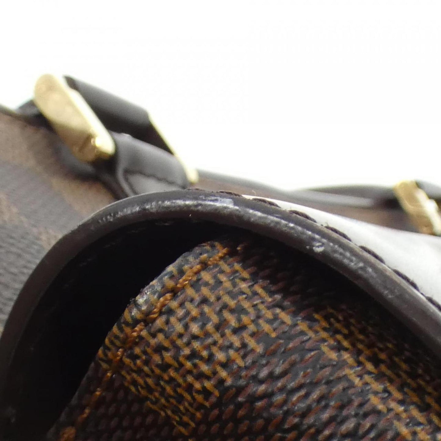 Louis Vuitton Coated Canvas Brown Handbags