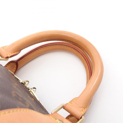 Louis Vuitton Coated Canvas Brown Travel Bags