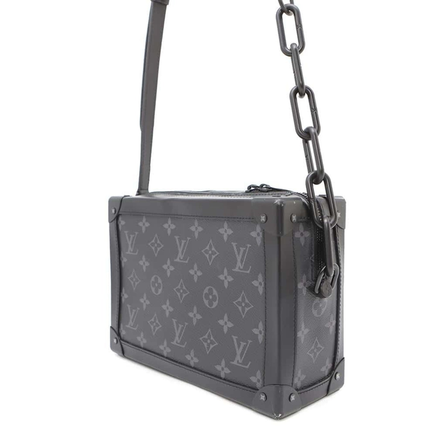 Louis Vuitton Monogram Canvas Black Shoulder Bags