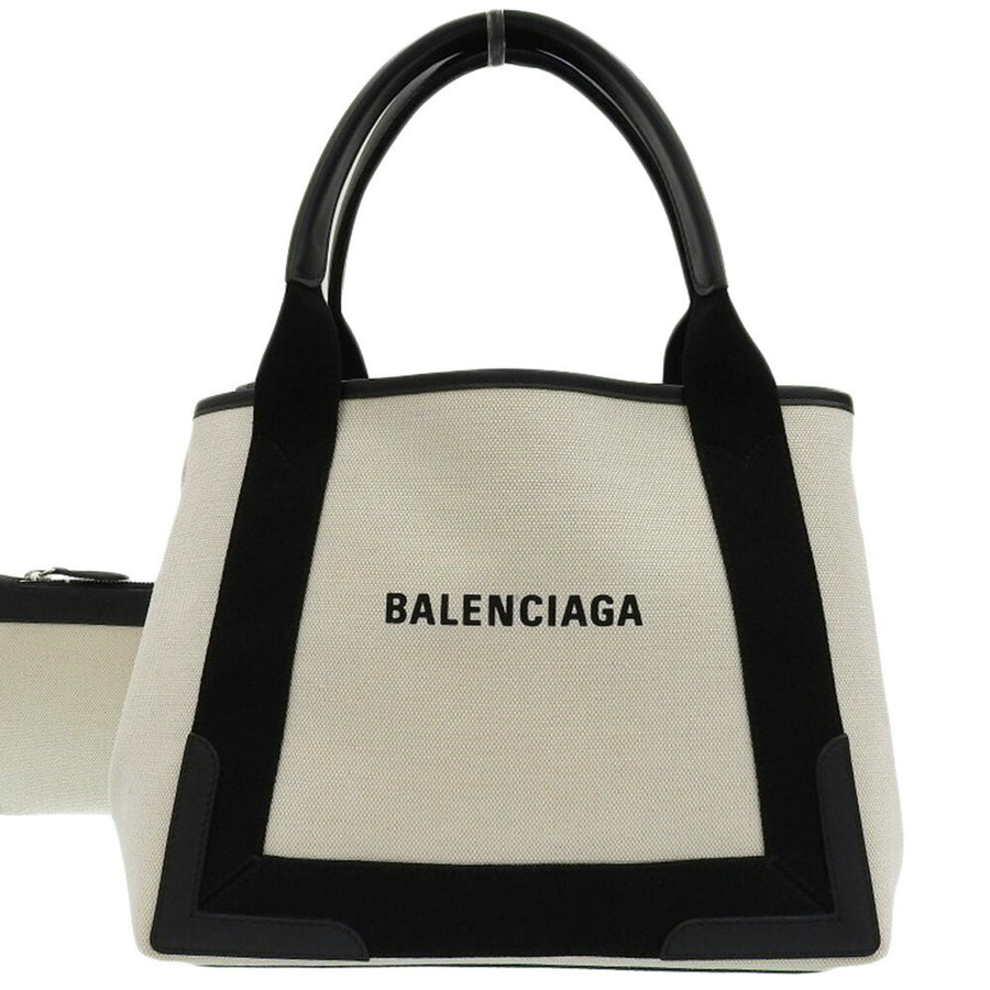 Balenciaga Canvas Black Handbags