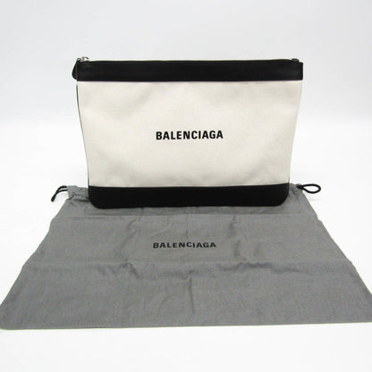 Balenciaga Canvas Black Clutch Bags