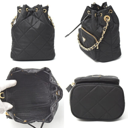 Prada Nylon Black Handbags