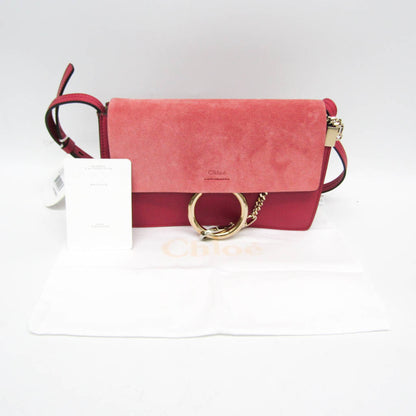 Chloé Other Leather Pink Shoulder Bags