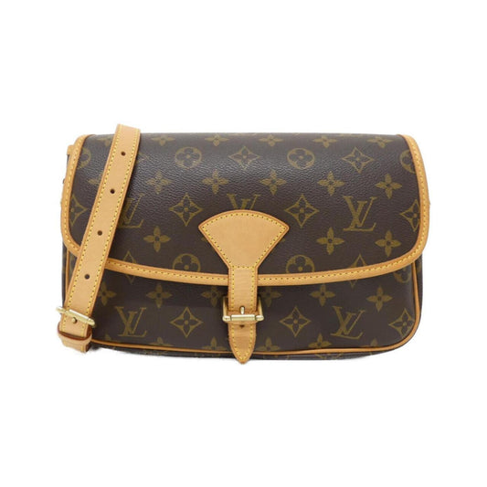 Louis Vuitton Coated Canvas Brown Shoulder Bags