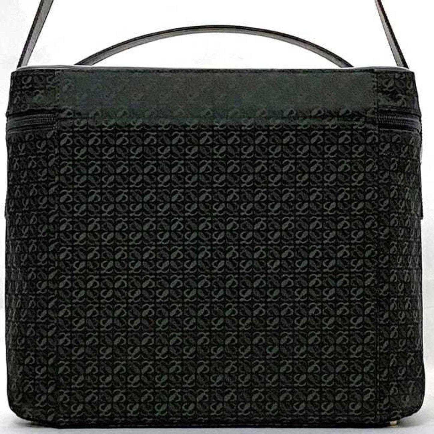 Loewe Canvas Black Shoulder Bags