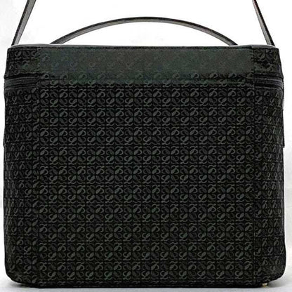 Loewe Canvas Black Shoulder Bags
