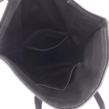 Mcm Coated Canvas Black Tote Bags