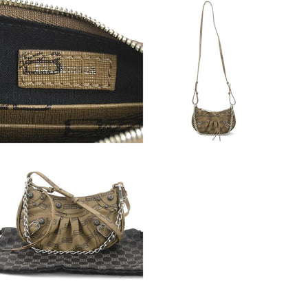 Balenciaga Pvc Brown Handbags