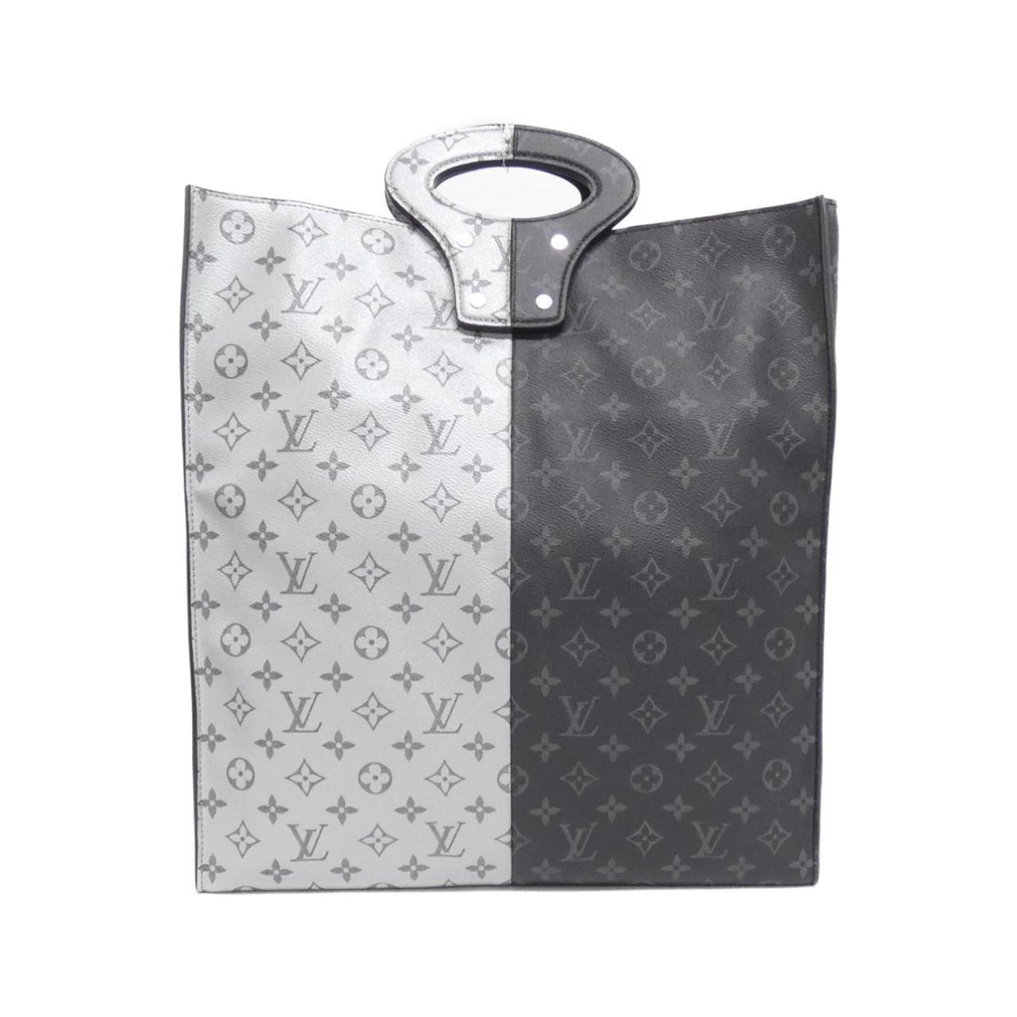 Louis Vuitton Coated Canvas Black Handbags