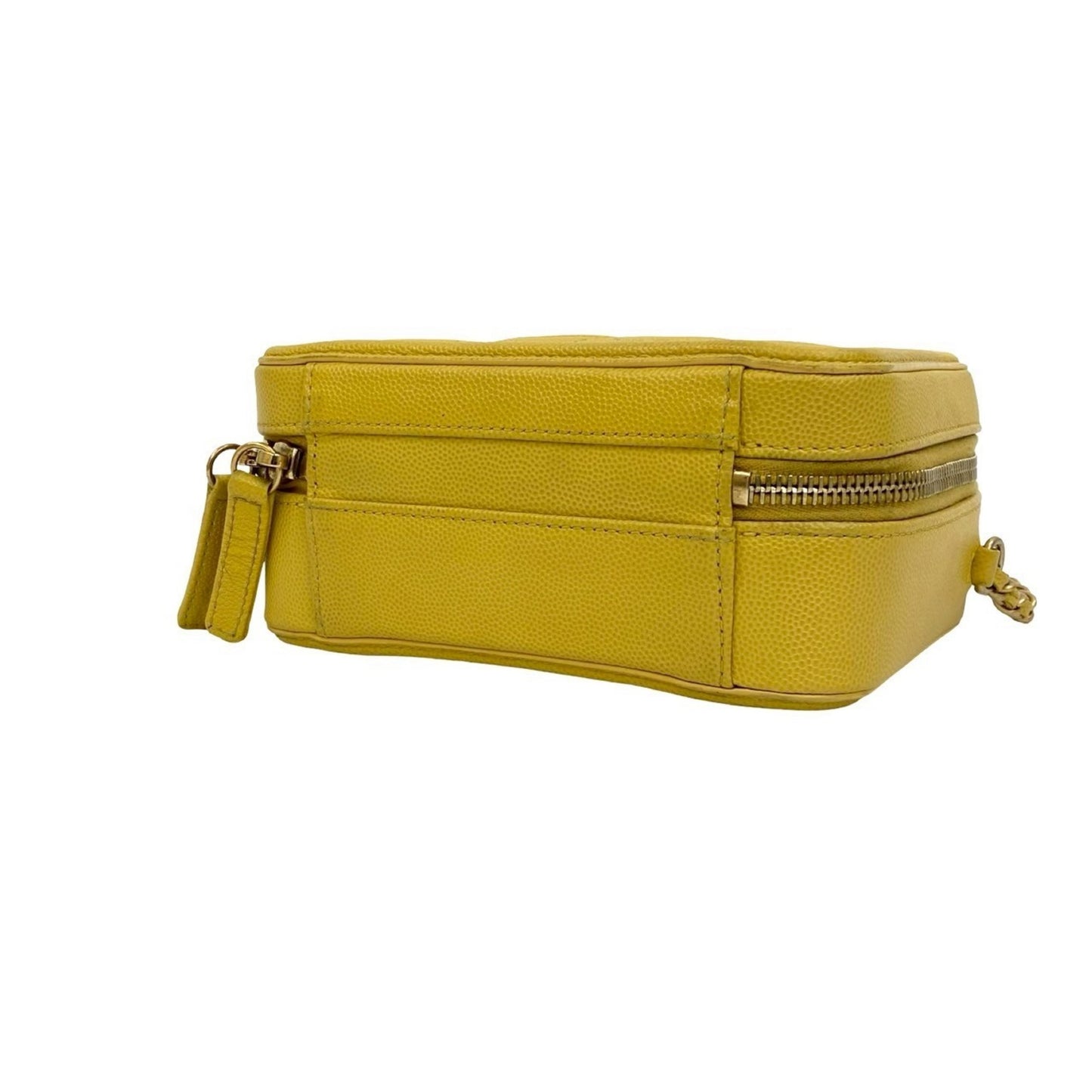 Chanel Calfskin Yellow Shoulder Bags