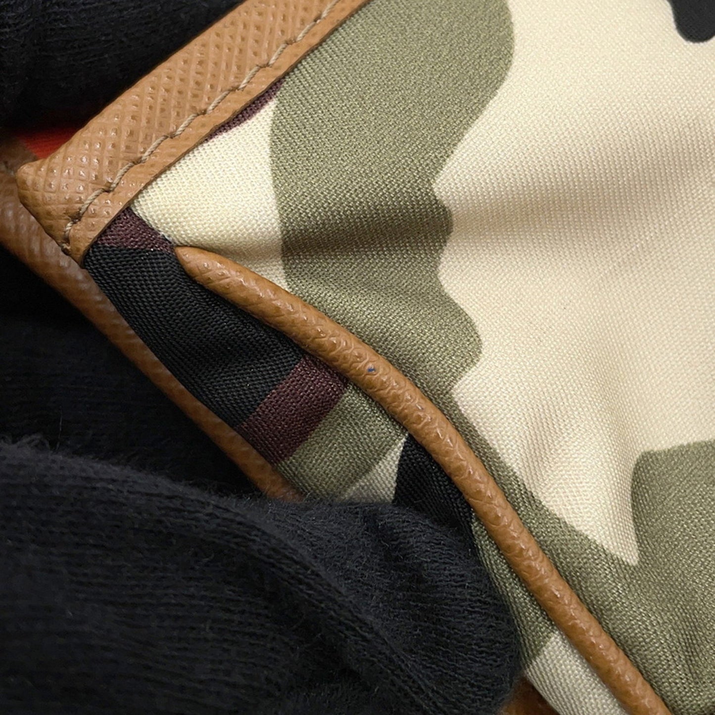 Prada Nylon Brown Crossbody Bags