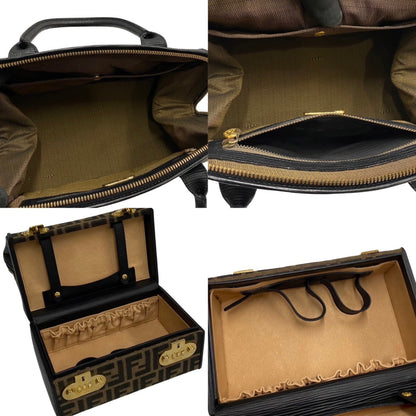 Fendi Canvas Black Handbags
