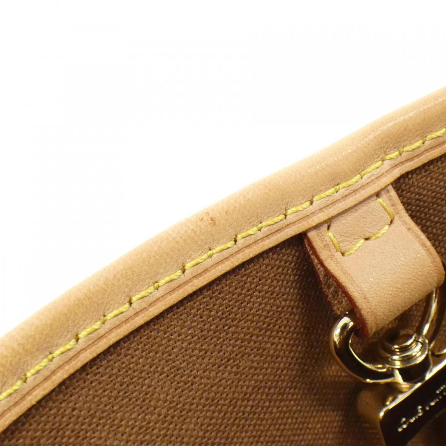 Louis Vuitton Coated Canvas Brown Handbags