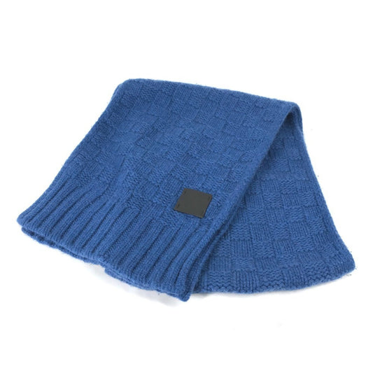 Louis Vuitton Cashmere Blue Scarves