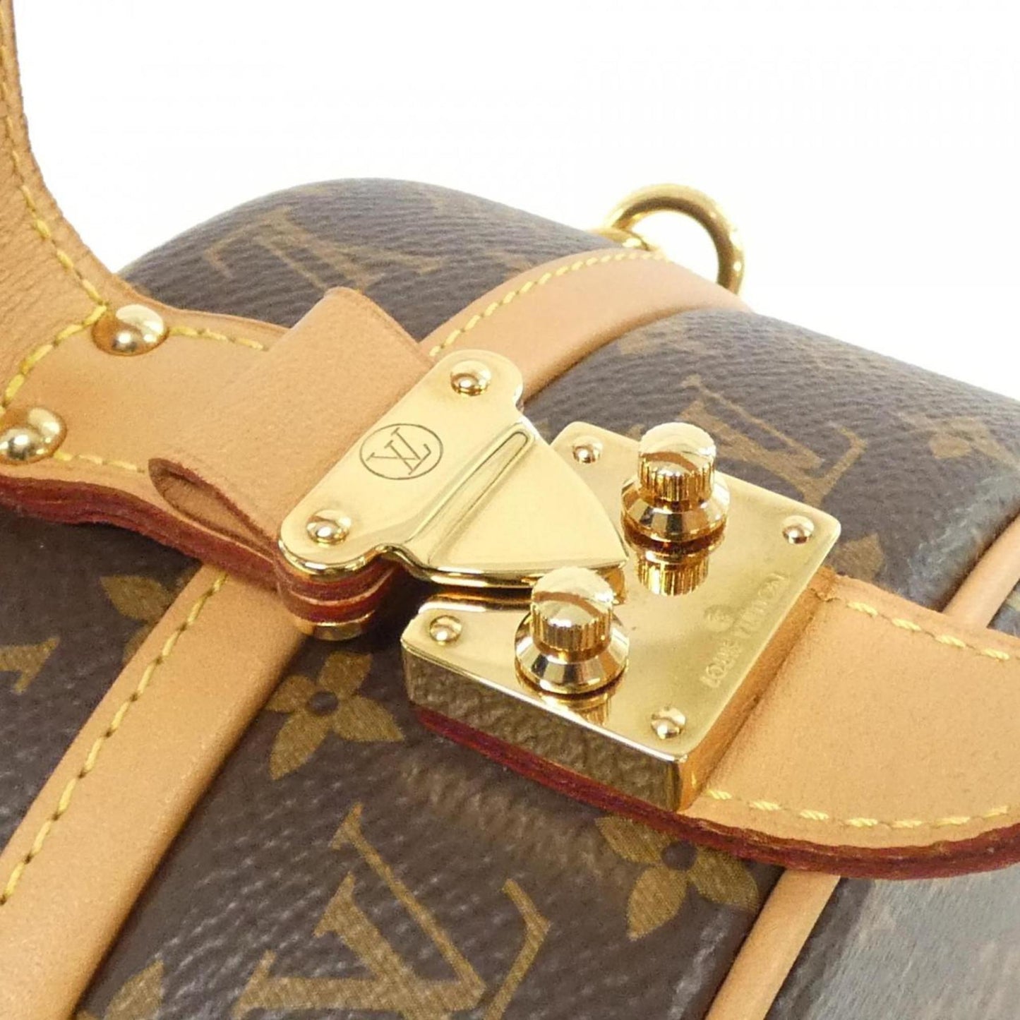 Louis Vuitton Coated Canvas Brown Handbags