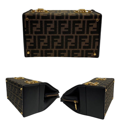 Fendi Canvas Black Handbags