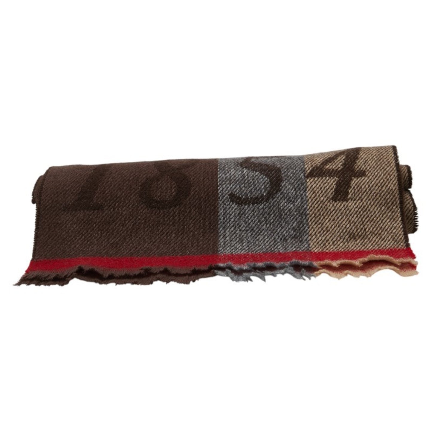 Louis Vuitton Wool Brown Scarves