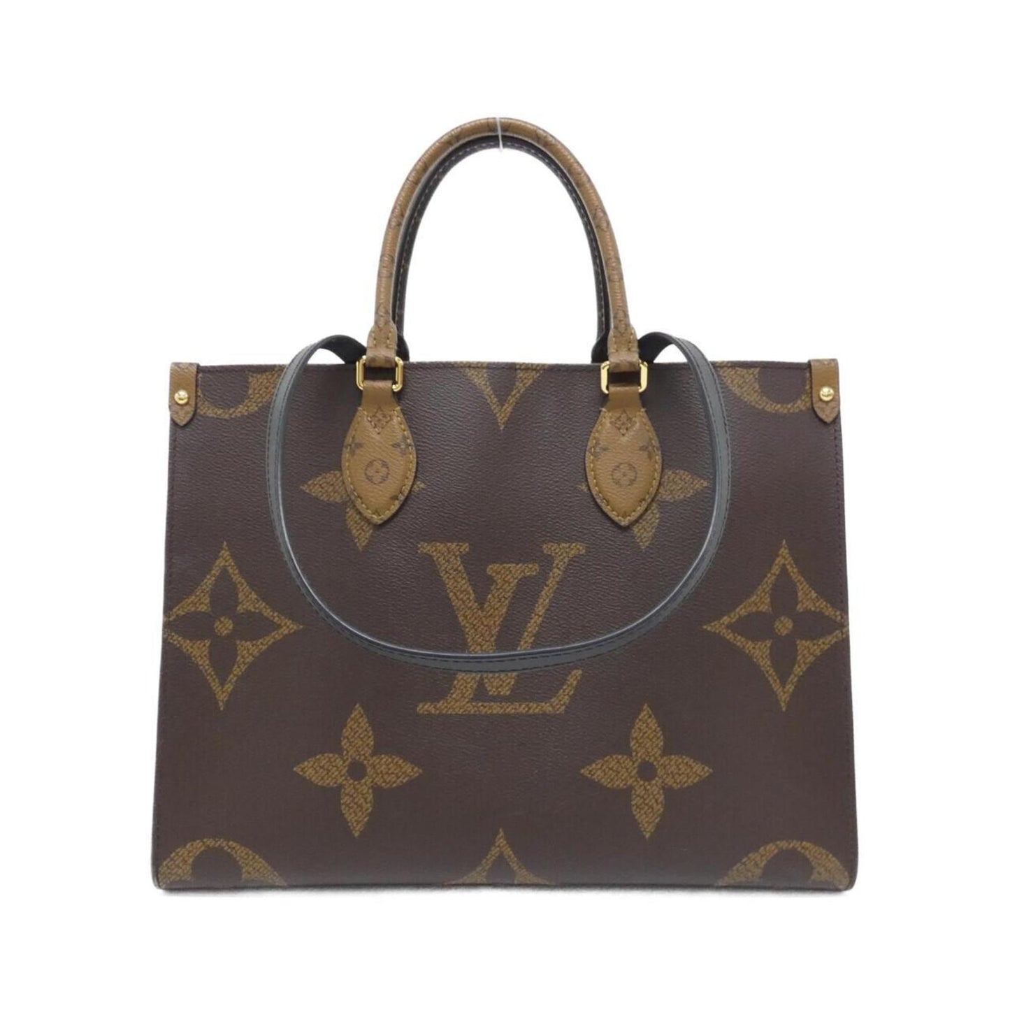 Louis Vuitton Coated Canvas Brown Handbags