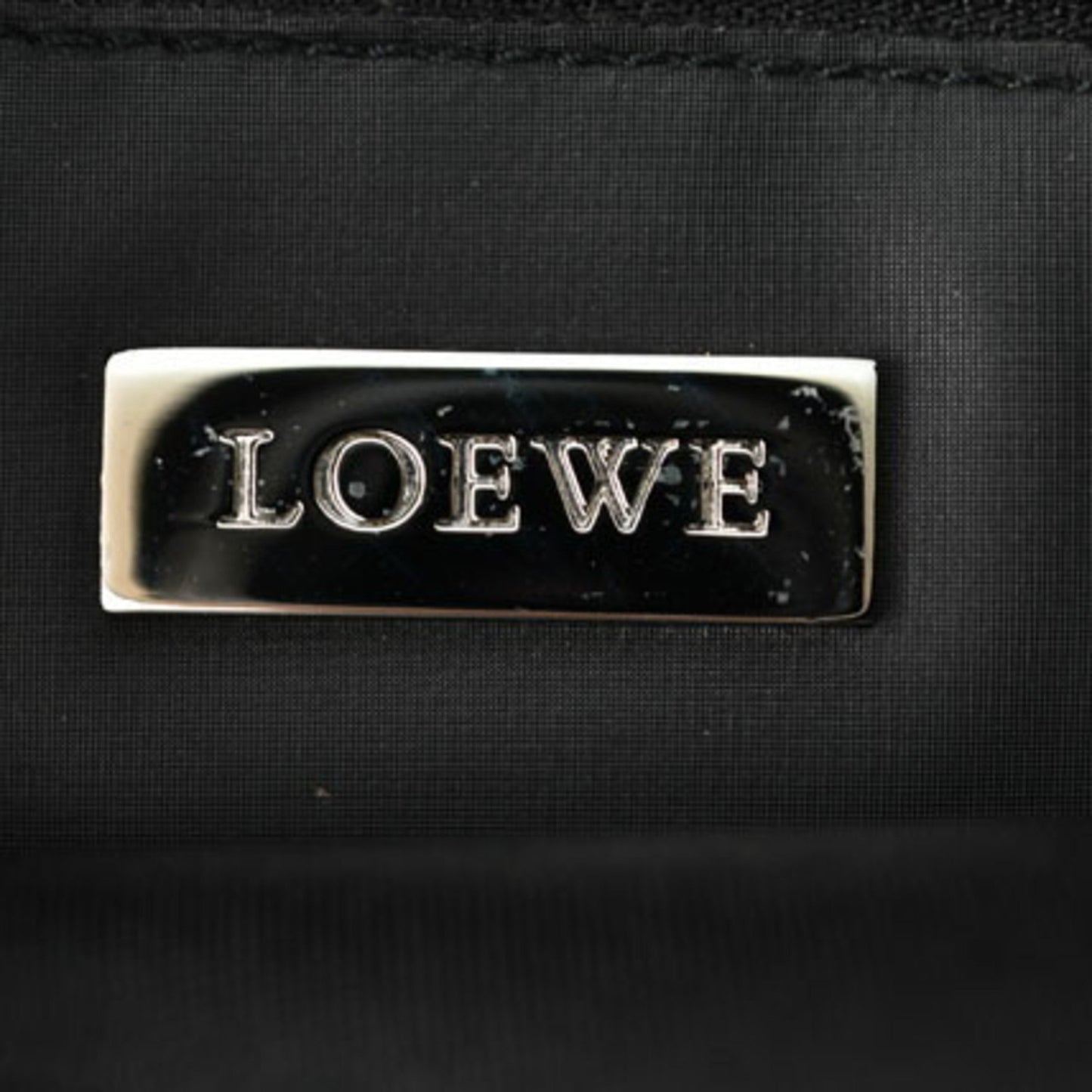 Loewe Coated Canvas Black Shoulder Bags