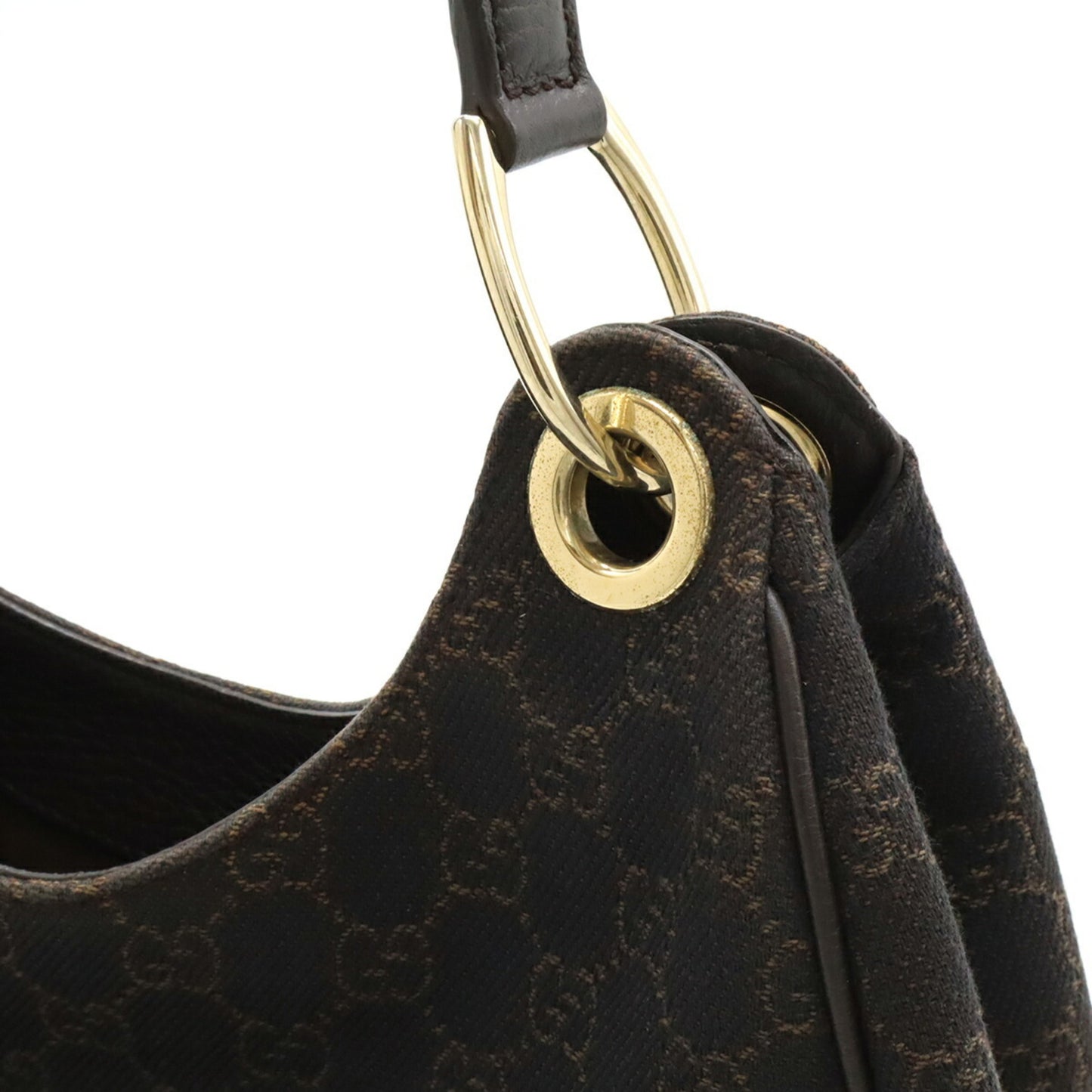 Gucci Canvas Brown Handbags