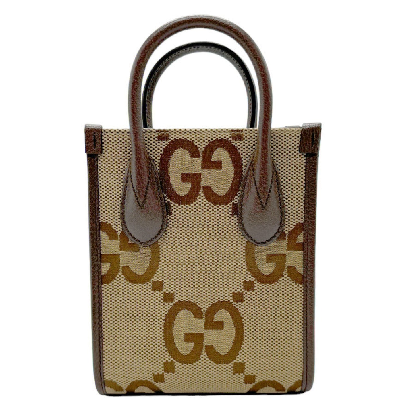 Gucci Canvas Brown Handbags