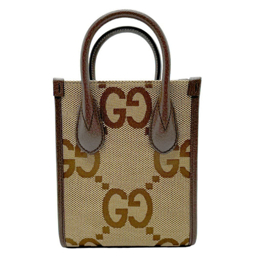 Gucci Canvas Brown Handbags