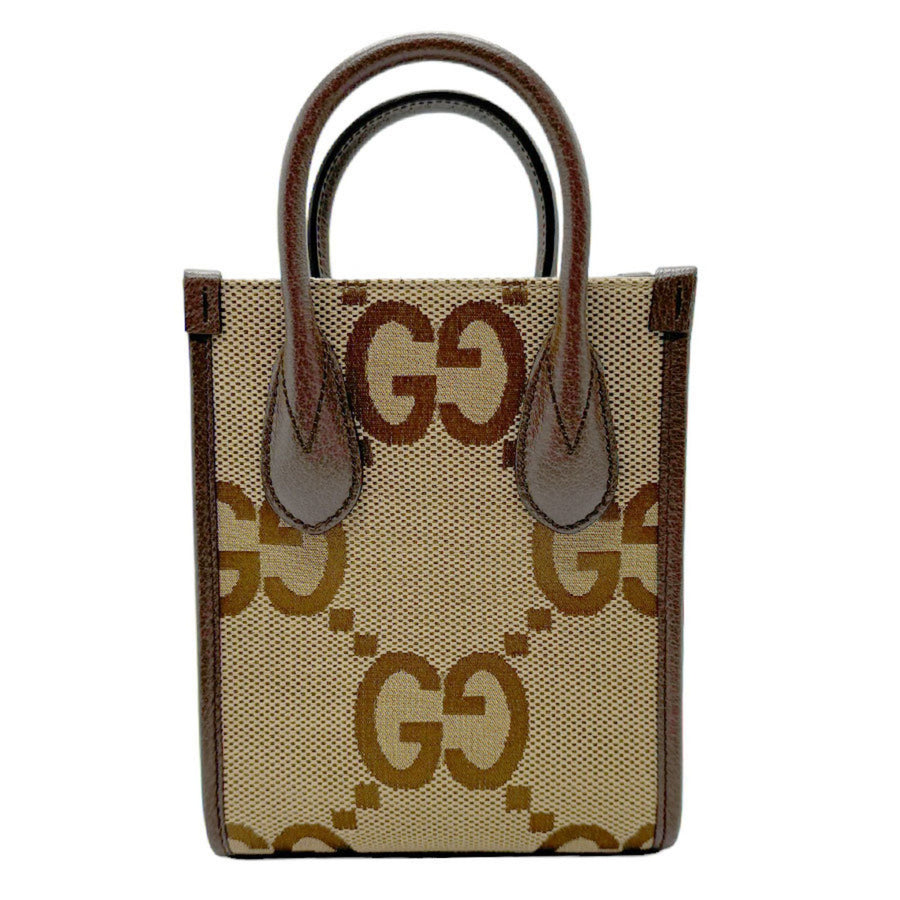 Gucci Canvas Brown Handbags