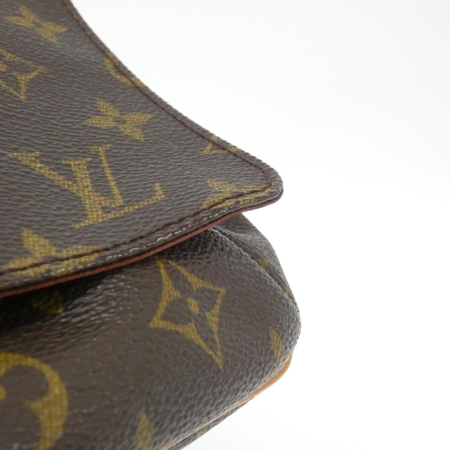 Louis Vuitton Coated Canvas Brown Shoulder Bags