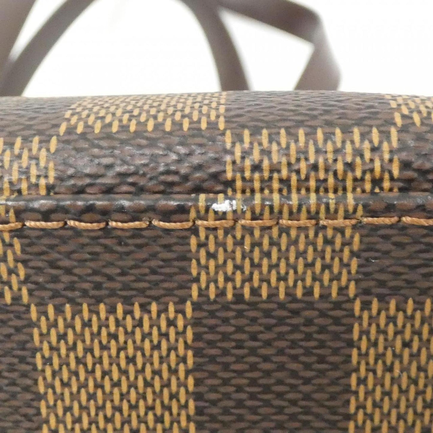 Louis Vuitton Coated Canvas Brown Handbags