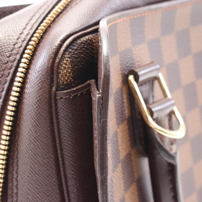 Louis Vuitton Coated Canvas Brown Handbags