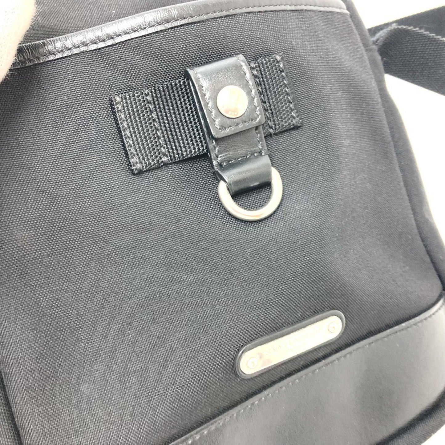 Saint Laurent Canvas Black Shoulder Bags