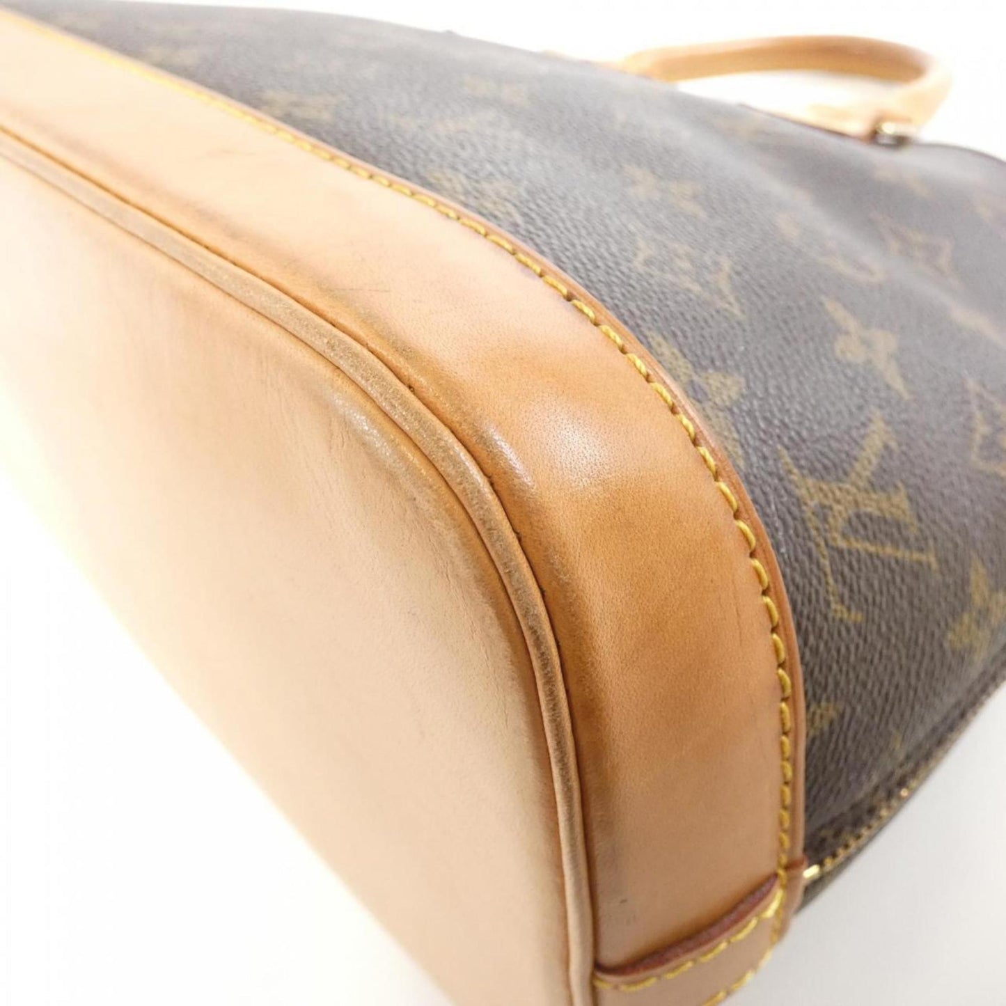 Louis Vuitton Coated Canvas Brown Handbags