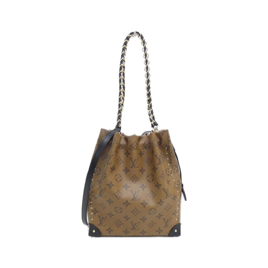 Louis Vuitton Coated Canvas Brown Shoulder Bags